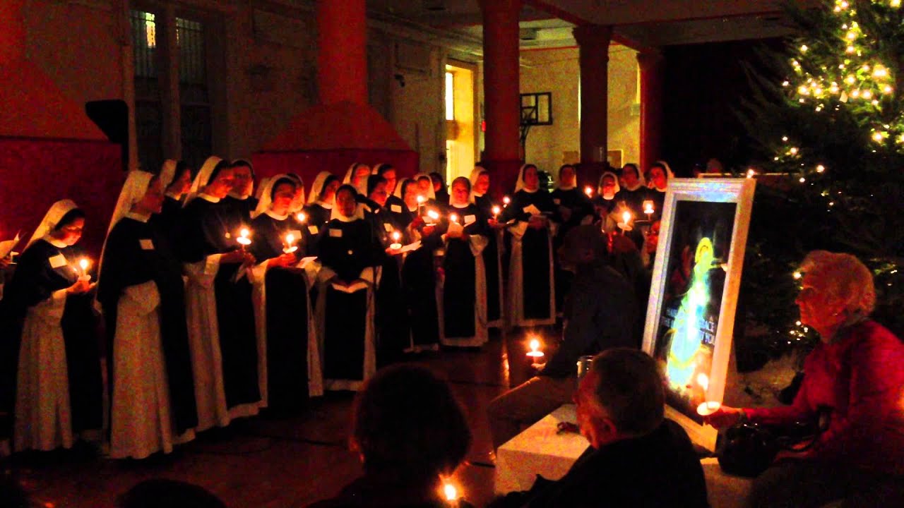 Sisters of Life Advent gathering - YouTube