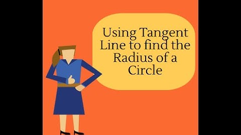 Radius of a Circle-Tangent Line-Geometry Help-MooMooMath