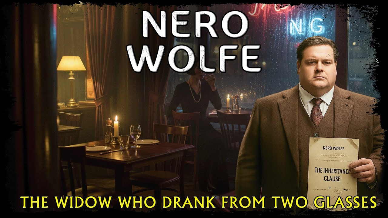 Nero Wolfe & The Widow Who Drank From Two Glasses