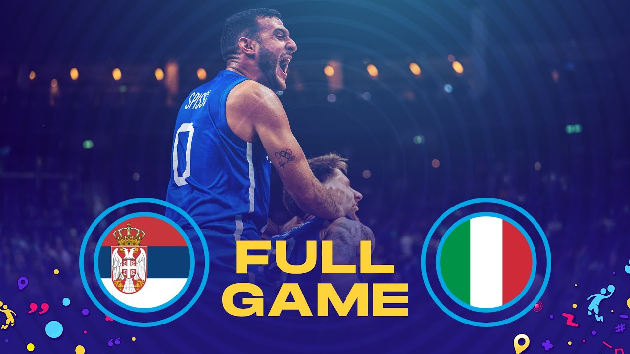 Serbia v Italy Full Basketball Game FIBA EuroBasket 2022