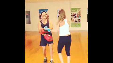At a gym