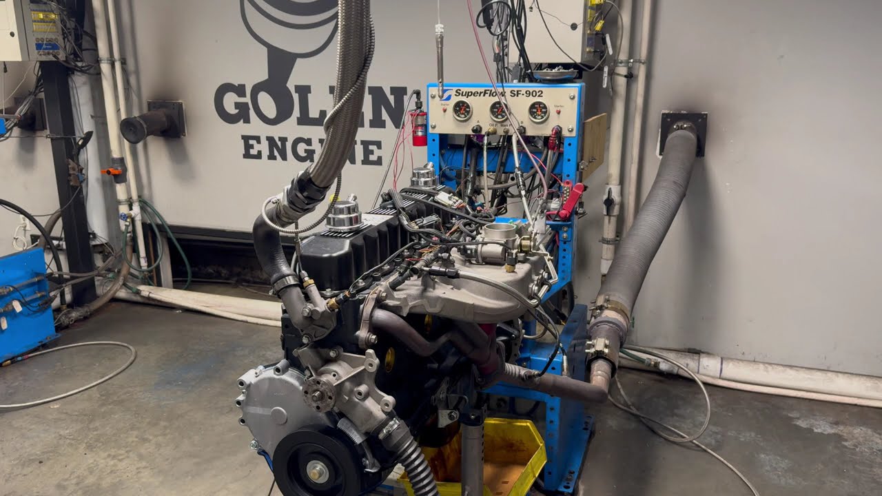 Golen Engine 4.6L Jeep Stroker Engine Dyno for Paul Ball