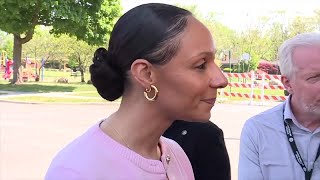 Detroit Mayor Mary Sheffield speaks after teen takeover shooting