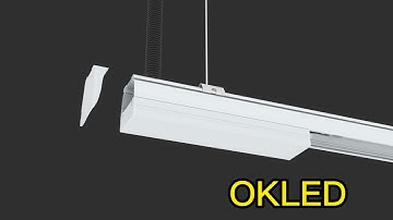 led linear trunking system