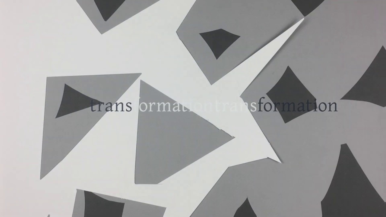 Paper transition animation YouTube