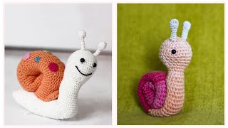 Alluring Fantastic Latest Beautiful Amigurumi Snail Pattern And Crochet Free Ideas For Beginners