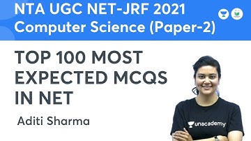 TOP 100 MOST EXPECTED MCQS IN NET | Paper 2 | NTA UGC NET 2021 | Aditi Sharma