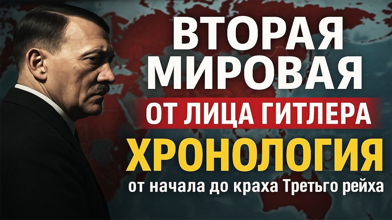 Как Гитлер объяснял войну: его версия событий от начала до конца #ВтораяМировая #История #Гитлер