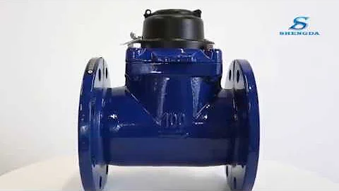 WPH horizontal woltman water meter