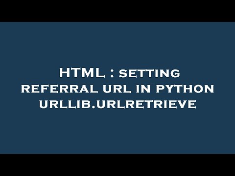 HTML : setting