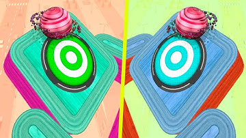 Going Balls - Colors Reaction 2x Planet Ball Run - SpeedRun Video Gameplay Level 498