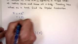 Torque and Angular Acceleration