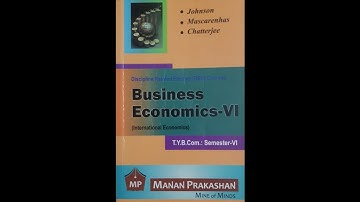 TYBCOM SEMESTER 6 | BUSINESS ECONOMICS MANAN PRAKASHAN NOTES #tybcom