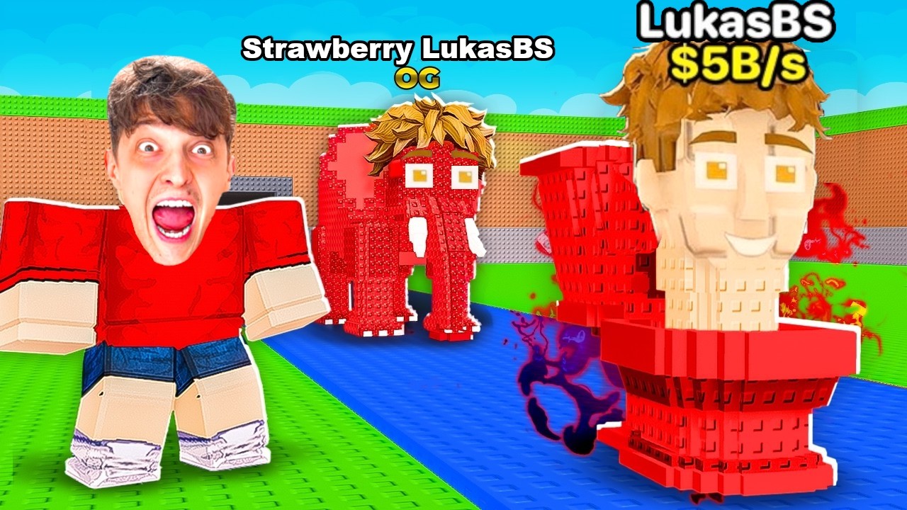 Steal A Brainrot, aber ALLES ist Lukas!