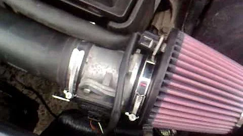 My Fiesta MK4 K&N 57i induction kit