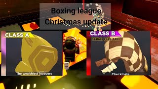 BlackMarket and Chess - Boxing league Christmas update
