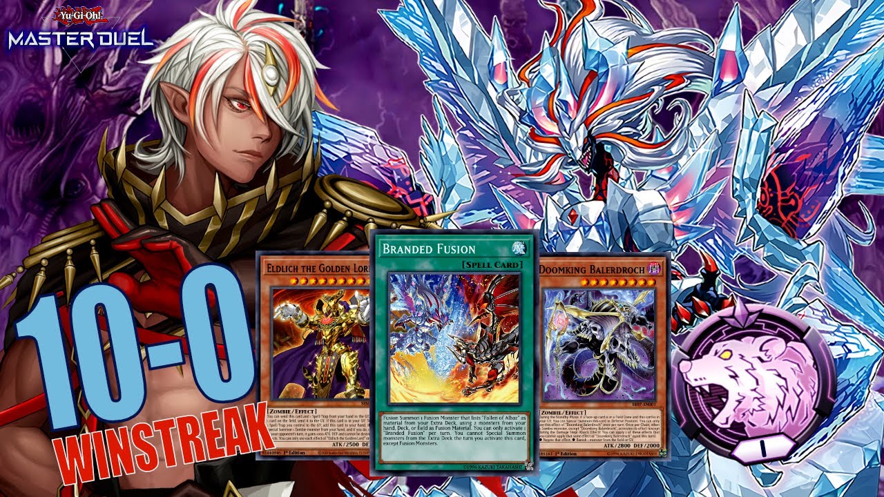 YU-GI-OH! MASTER DUEL - BRANDED ELDLICH REACHED DIAMOND 1 [HIGH WIN STREAK]