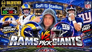 Rams vs Giants Pick & Prediction | NFL Week 2 Picks Against the Spread 2026