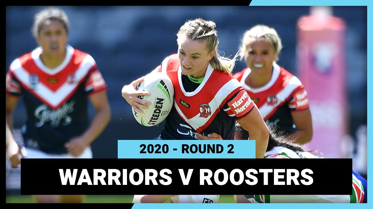 NRL Highlights | New Zealand Warriors v Sydney Roosters Round 2, 2020 ...