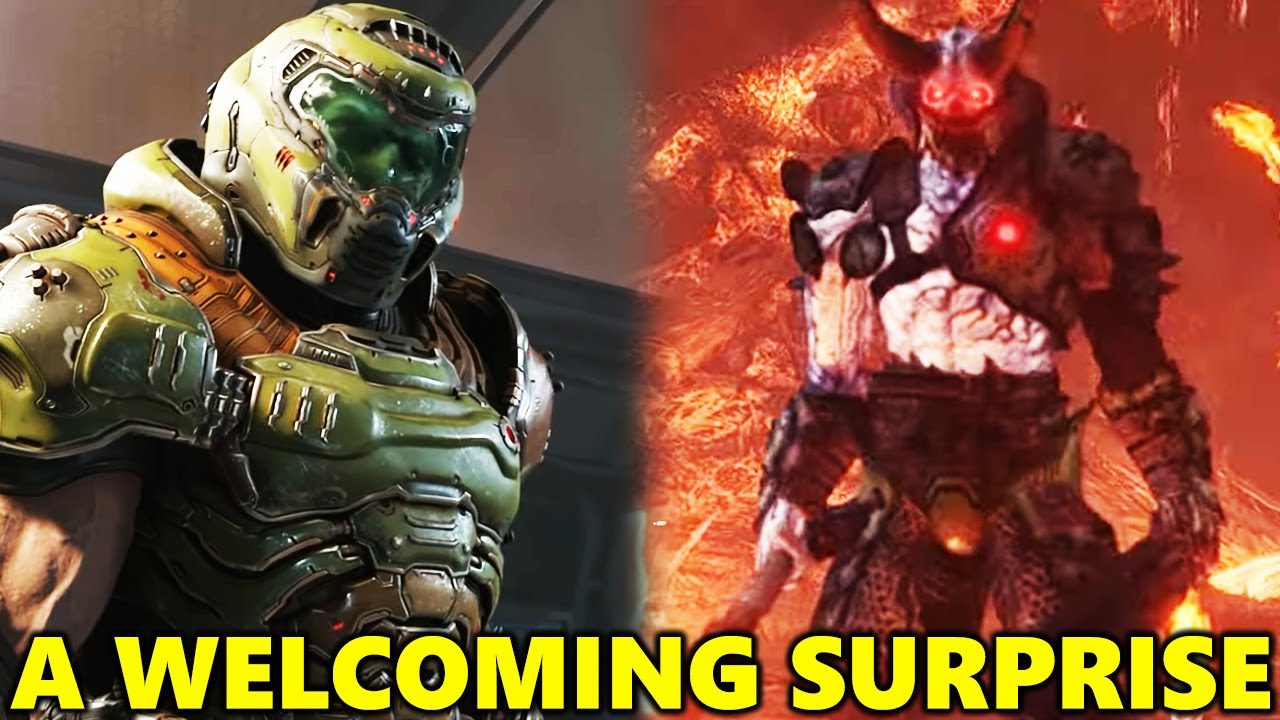 NEW Doom Eternal Content Crossover! Monster Hunter, Smash FF And More!
