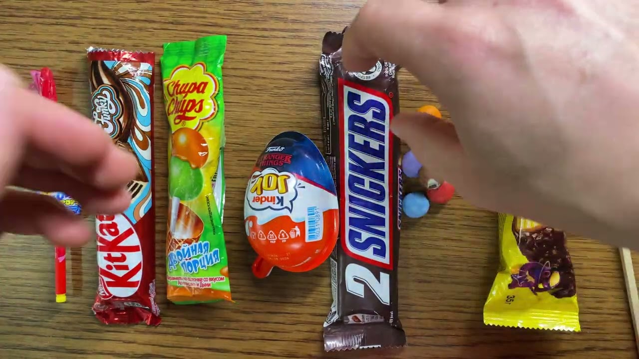 Intense Candy ASMR — Unwrapping, Crunching & Smashing Sounds