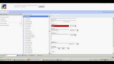 How to Create, Edit and Delete a Contact