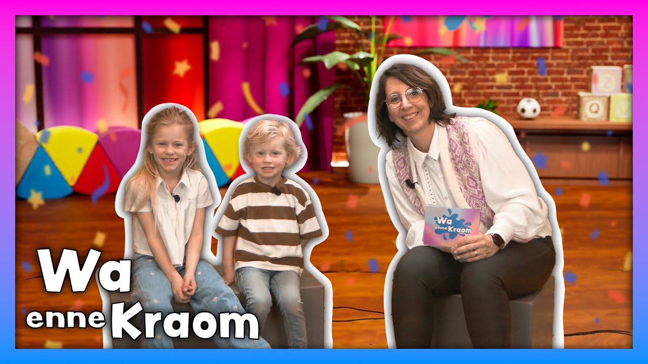 Sophie (7) en Lev (3) over voetbal, zwemmen en 'preppy stickers'! | Wa Enne Kraom #13