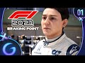 F1 2021 : MODE BRAKING POINT FR #1 - Les débuts de Aiden Jackson !