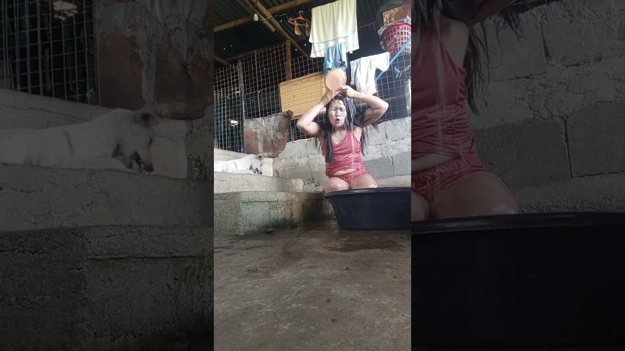 feeling fresh,cold shower