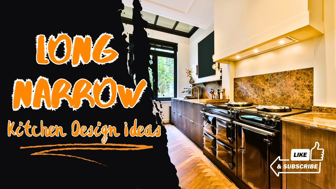 Long Narrow Kitchen Design Ideas | narrow kitchen ideas - YouTube