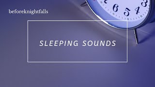 ASMR: sleep sounds