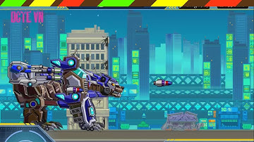 Lắp ráp robot Khủng long chiến đấu - Robot Angry Bear