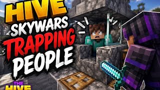 Hive skywars trapping people! Today