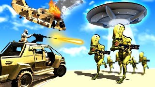 Military Force Tries to Save the World and Stop a Massive Alien Invasion in GTA 5! Military Force Tries to Save the World and Stop a Massive Alien Invasion in GTA 5!