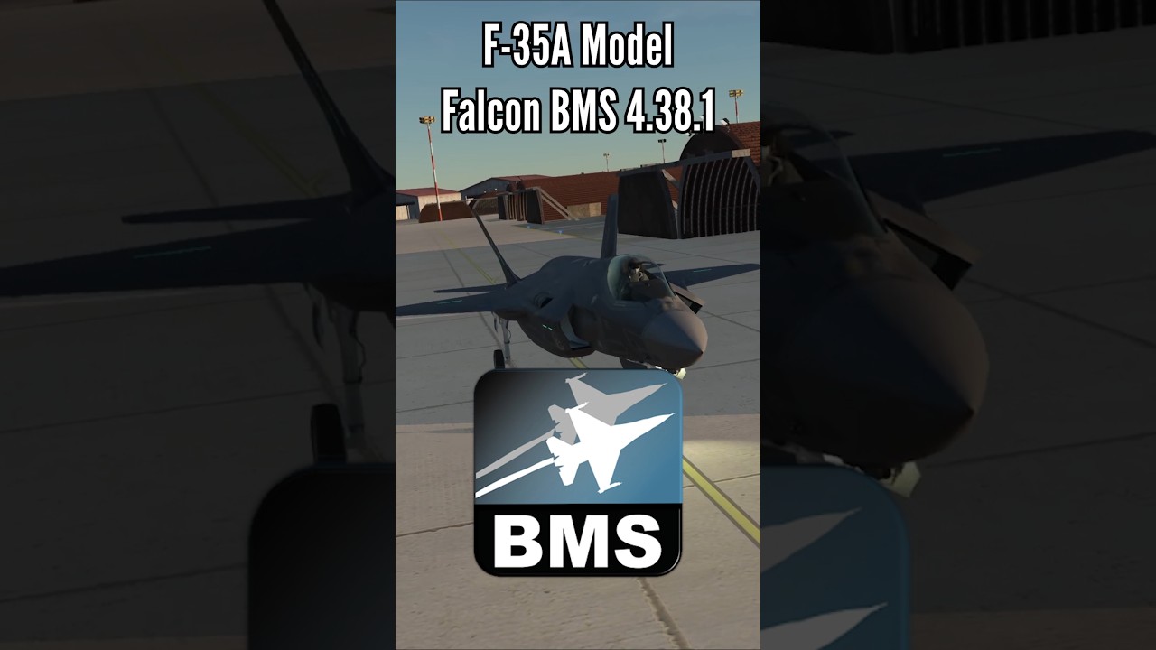 New F-35A Model in Falcon BMS 4.38.1