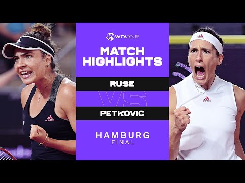 Elena-Gabriela Ruse vs. Andrea Petkovic | 2021 Hamburg Final | WTA Match Highlights