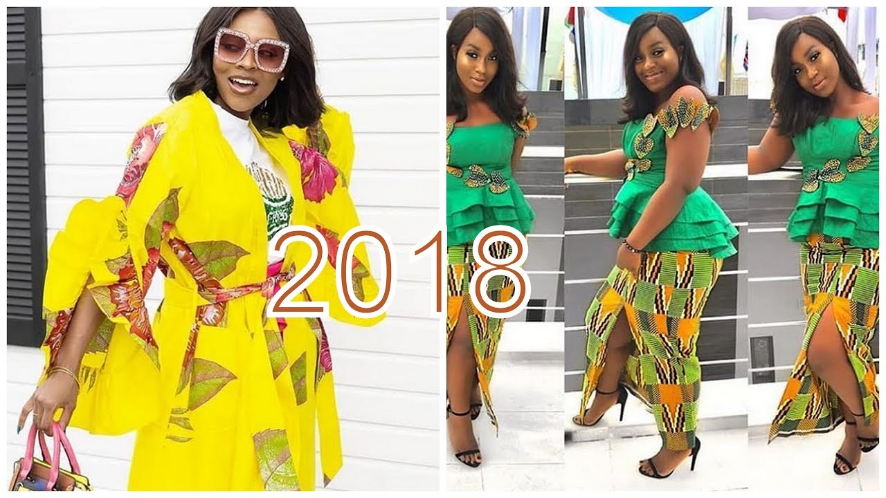 Latest African Print Dresses 2018:  Best  Trendy Ankara Styles