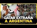 As habla el mundo de argentina  la mejor hinchada indiscutida y su amistad con qatar