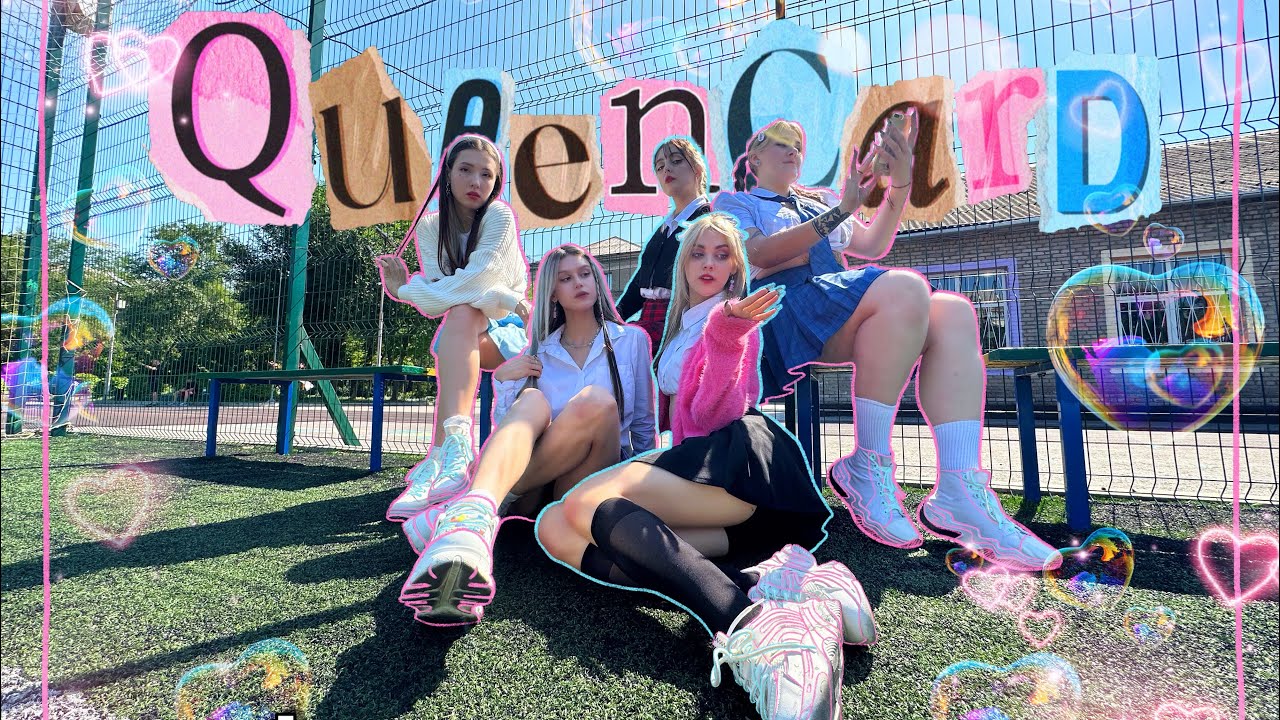 [K-POP IN PUBLIC UKRAINE] (G)I-DLE ((여자)아이들) _ QUEENCARD || Cover by Black Magic