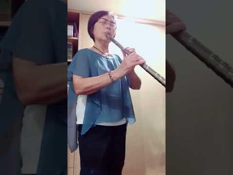 禮儀師的樂章/作曲 久石讓/鈦￼金屬洞簫吹奏/月兒111.5.15（115）