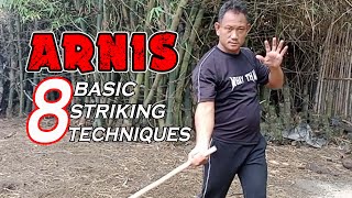 ARNIS 8 BASIC STRIKING TECHNIQUES I Basic Skills for Beginners