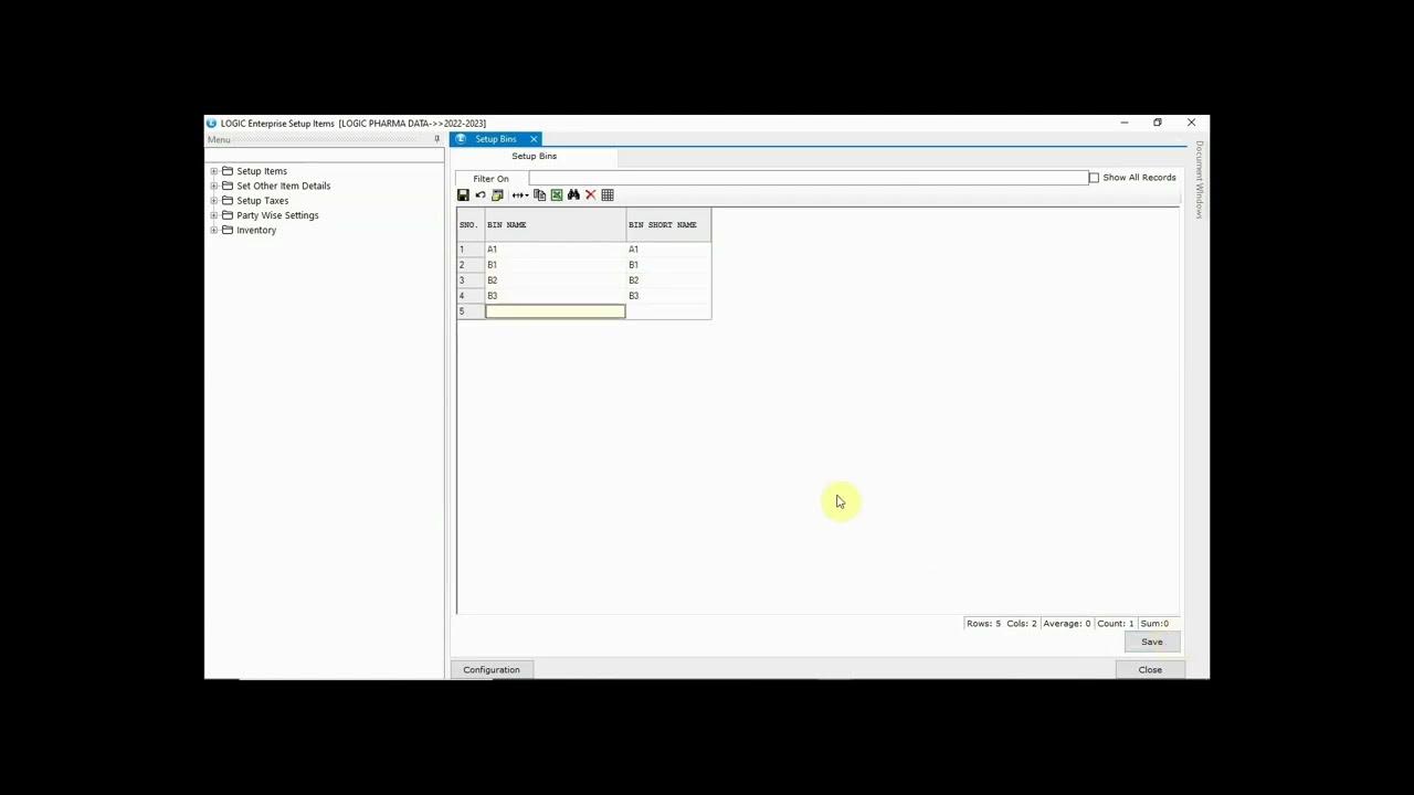 Bin /Rack Wise Item (In Hindi) YouTube