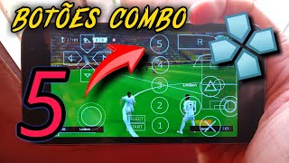 5 BOTÕES COMBO para usar no PES/EFOOTBALL de PPSSPP screenshot 5