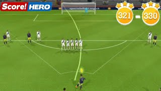 Score! Hero - Level 321-330 - 3 Stars screenshot 3