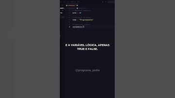 Introdução a variáveis. #pythonprogramming #python #dev #programming #desenvolvedor