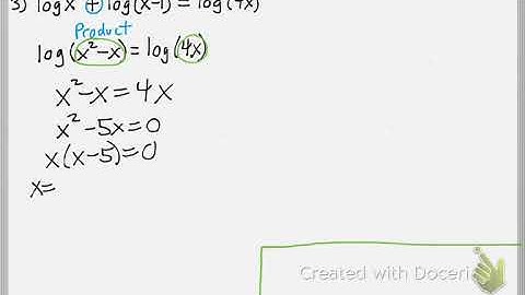 Math 111 : 4.5 part 2 #3 (Precalculus Tutorial : Exponential & Logarithmic Equations)