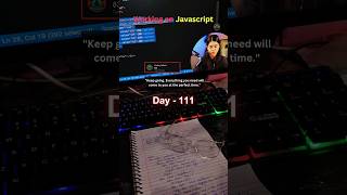 Day-111 Challenge 🎯 Javascript 👨‍💻. coding_nolimit #shorts #youtubeshorts #coding #html #javascript
