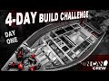 4day boat build challenge  day one tbnation