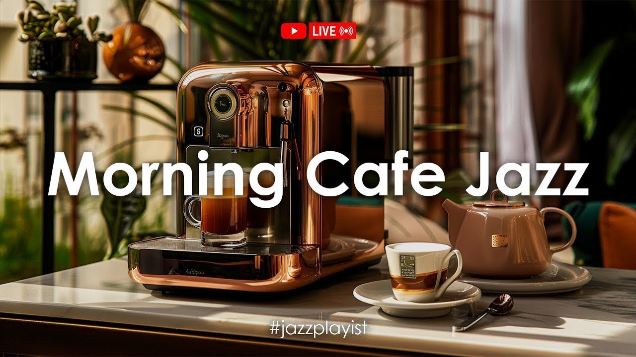 Легкий джаз для учебы, работы ☕ Расслабляющая фоновая музыка для снятия стресса и усталости