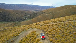 Getting to a difficult 4WD Recovery high in the NZ Mountains
